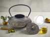 Teapot "Anhao" black-golden -27535